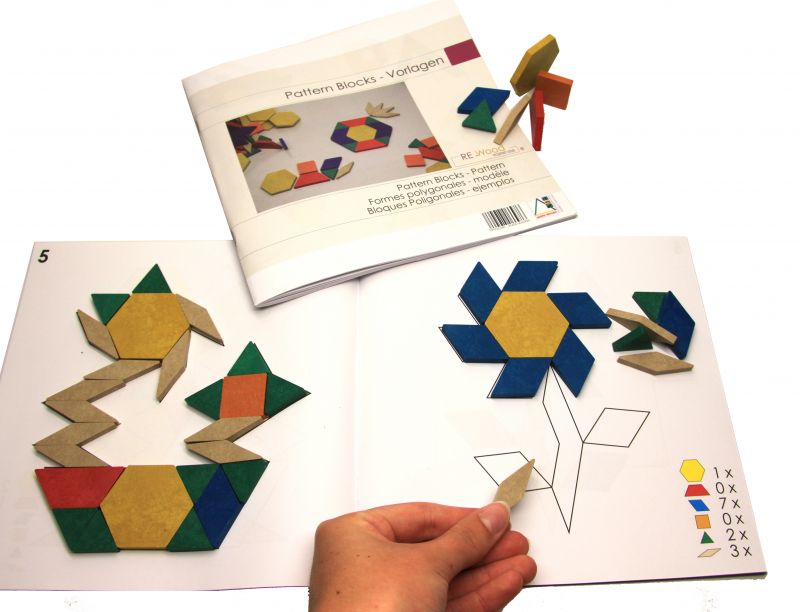 Книга із завданнями для Pattern Blocks Wissner